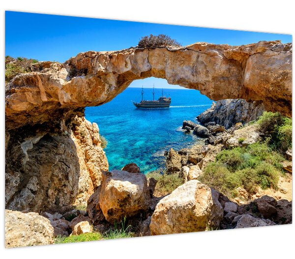 Kép - Cape Greco (90x60 cm)