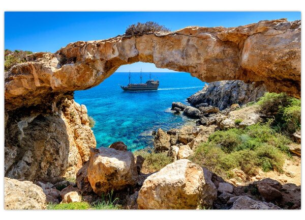 Kép - Cape Greco (90x60 cm)
