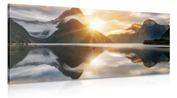Kép Milford Sound napketénél