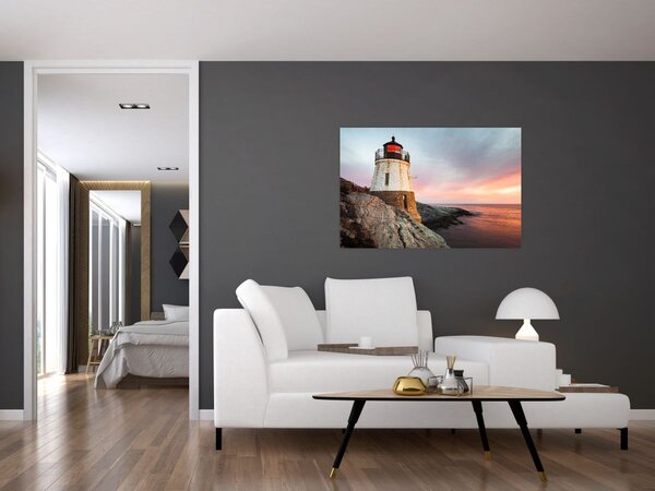 Kép - Castle Hill világítótorony (90x60 cm)
