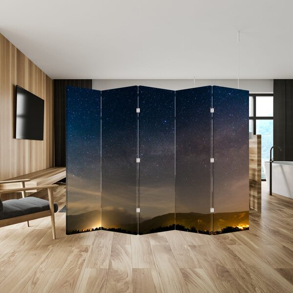 Paraván - Éjszakai égbolt (210x170 cm)