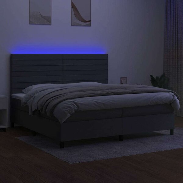 VidaXL LED-es Ágy - 200x200 cm