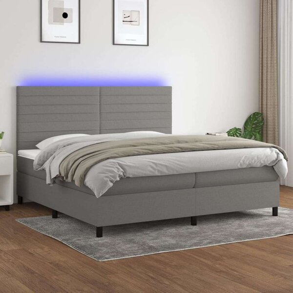 VidaXL LED-es Ágy - 200x200 cm