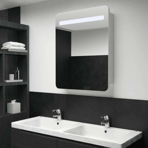 VidaXL LED Tükör Szekrény - 60x80cm