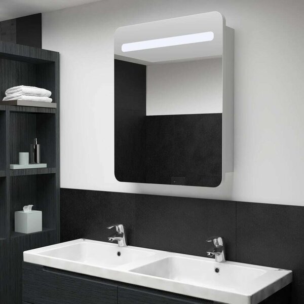 VidaXL LED Tükör Szekrény - 60x80cm