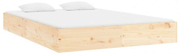 VidaXL tömör fa ágykeret 150 x 200 cm (5FT King Size)
