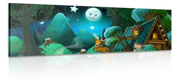Kép mesebeli erdő