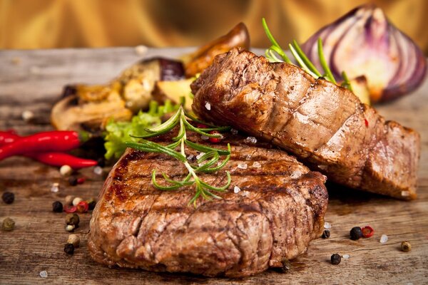 Kép grillezett marhahús steak