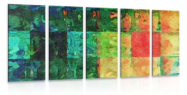 5-részes kép színes képzőművészet
