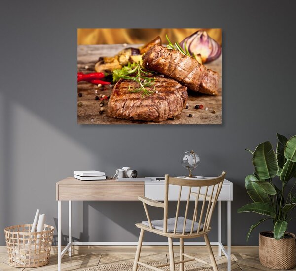 Kép grillezett marhahús steak