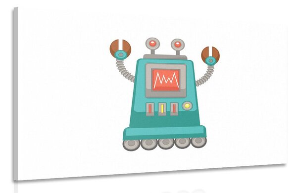 Kép robot kedvelő gyermekek számára