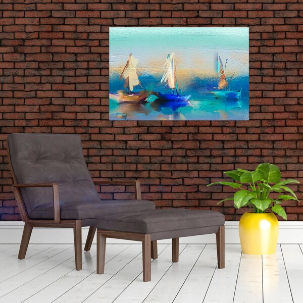 Kép - Tájképfestészet, festészet (90x60 cm)