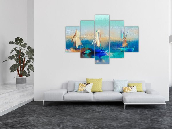 Kép - Tájképfestészet, festészet (150x105 cm)