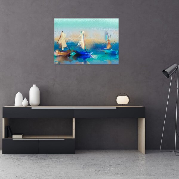 Kép - Tájképfestészet, festészet (70x50 cm)