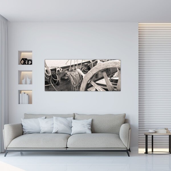 Kép - Vitorlás kormánylapát (120x50 cm)