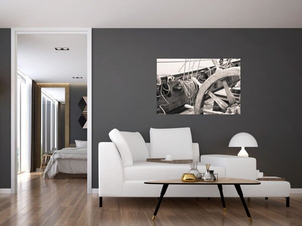 Kép - Vitorlás kormánylapát (90x60 cm)