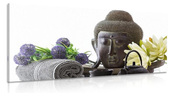 Kép wellness csendélet és Buddha