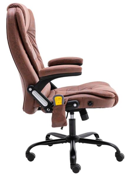 Ergonomikus Masszázsos Irodai szék - Világosbarna