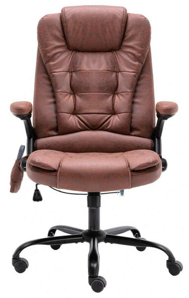 Ergonomikus Masszázsos Irodai szék - Világosbarna