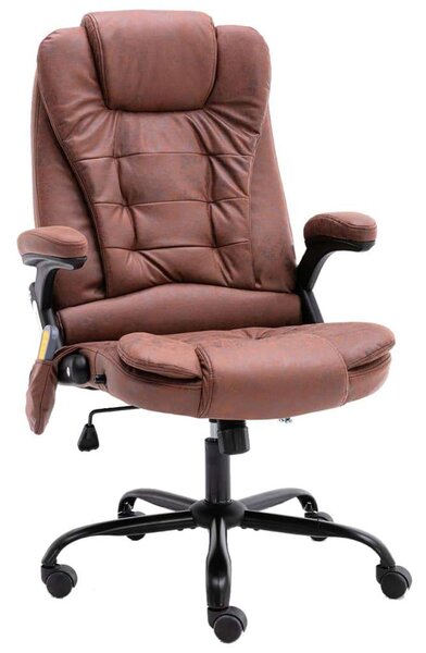 Ergonomikus Masszázsos Irodai szék - Világosbarna