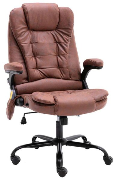 Ergonomikus Masszázsos Irodai szék - Világosbarna