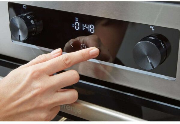 Gorenje GEC5C42WG Elektromos tűzhely, 70L, 4 főzőzóna, FrozenBake, A energiaosztály, Fehér