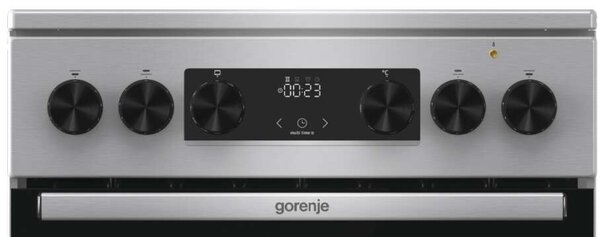 Gorenje GECS5C70XA Elektromos tűzhely, 70L, 4 főzőzóna, AquaClean hidrolitikus öntisztítás, A energiaosztály, Inox (740509)
