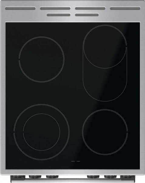 Gorenje GECS5C70XA Elektromos tűzhely, 70L, 4 főzőzóna, AquaClean hidrolitikus öntisztítás, A energiaosztály, Inox (740509)