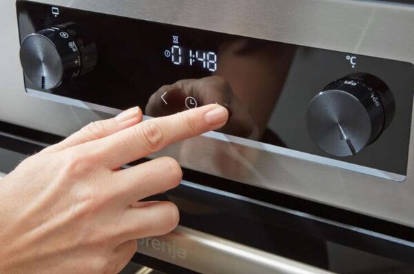 Gorenje GECS5C70XA Elektromos tűzhely, 70L, 4 főzőzóna, AquaClean hidrolitikus öntisztítás, A energiaosztály, Inox (740509)