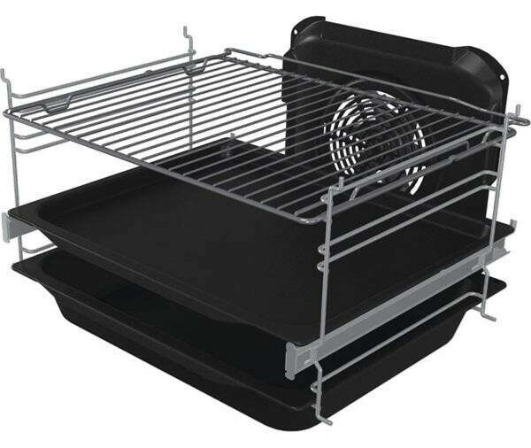 Gorenje GECS5C70XA Elektromos tűzhely, 70L, 4 főzőzóna, AquaClean hidrolitikus öntisztítás, A energiaosztály, Inox (740509)