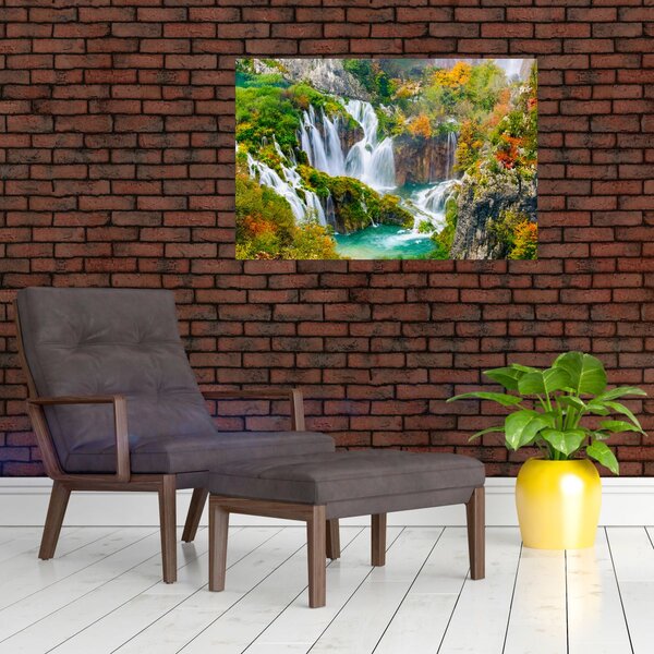 Kép - Plitvicei-tavak Nemzeti Park (90x60 cm)
