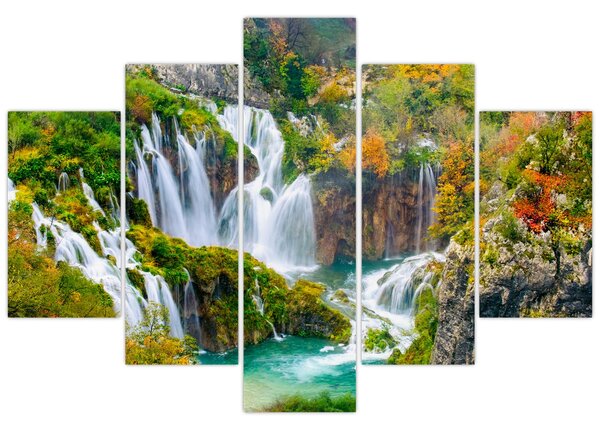 Kép - Plitvicei-tavak Nemzeti Park (150x105 cm)