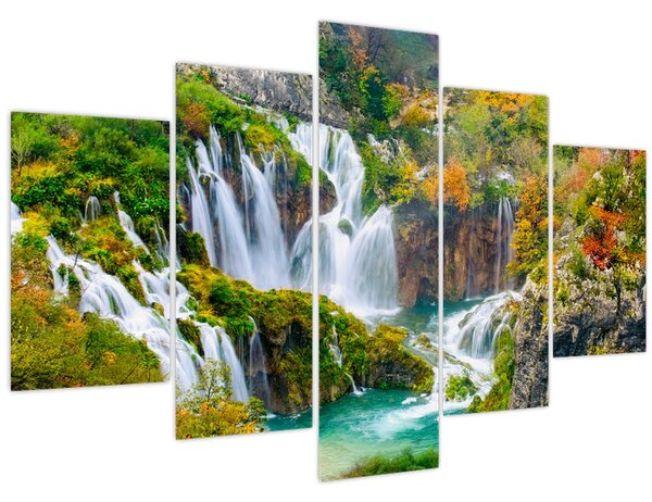 Kép - Plitvicei-tavak Nemzeti Park (150x105 cm)