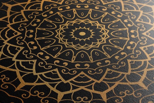 Kép vintage Mandala indiai stílusban