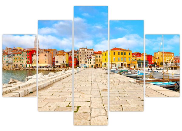 Kép - Poreč régi isztriai városa, Horvátország (150x105 cm)