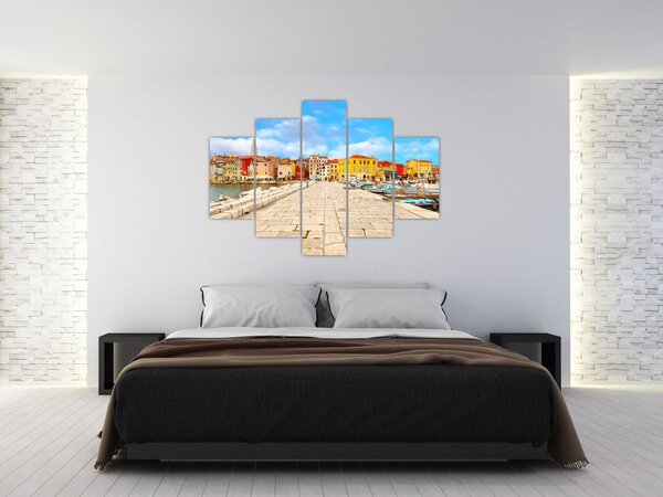 Kép - Poreč régi isztriai városa, Horvátország (150x105 cm)