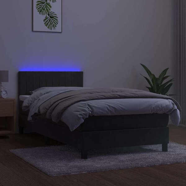 Bársony Ágy LED-del - 100x200 cm