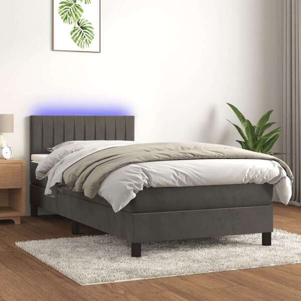 Bársony Ágy LED-del - 100x200 cm