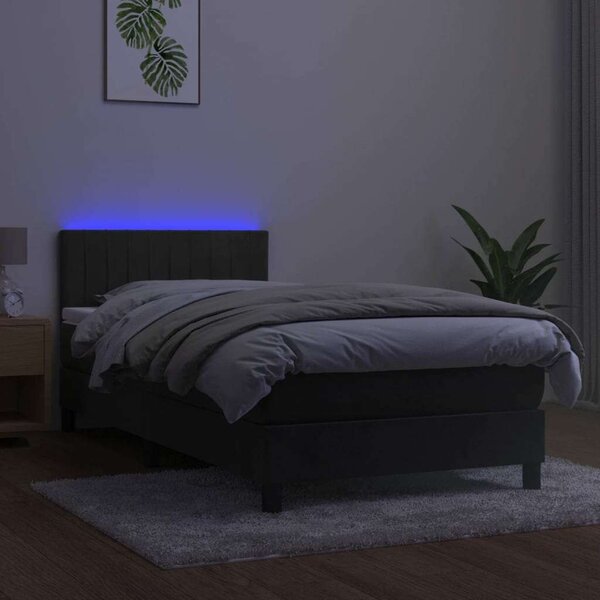 Bársony Ágy LED-del - 100x200 cm