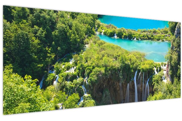 Kép - Vízesések (120x50 cm)