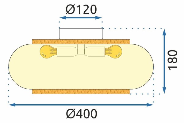 Mennyezeti lámpa APP1253-3C