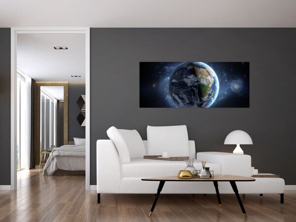 Kép - Kilátás az űrből (120x50 cm)