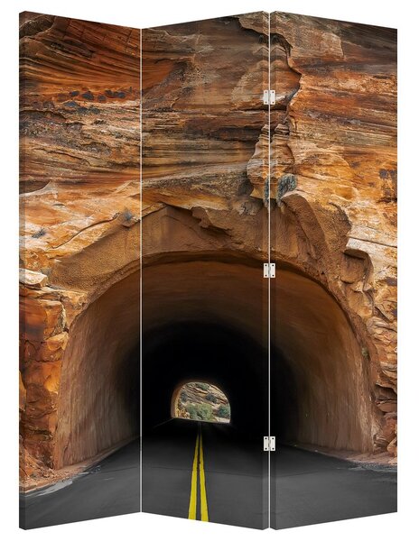 Paraván - alagút a sziklaban (126x170 cm)