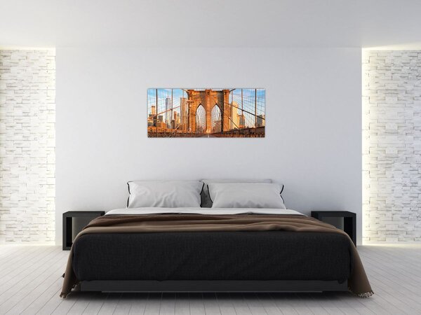 Kép - Brooklyn híd (120x50 cm)