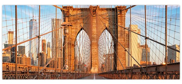 Kép - Brooklyn híd (120x50 cm)