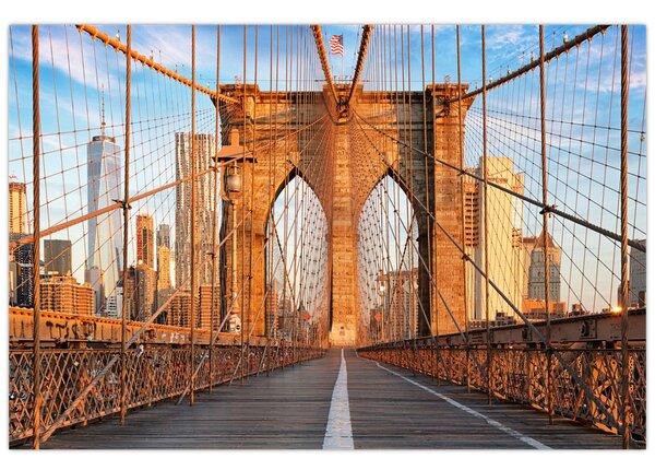 Kép - Brooklyn híd (90x60 cm)