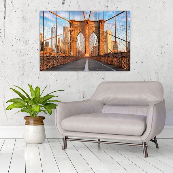 Kép - Brooklyn híd (90x60 cm)
