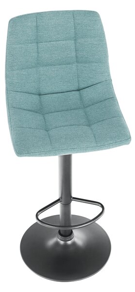 KONDELA Bárszék, mentolos/fekete, LAHELA