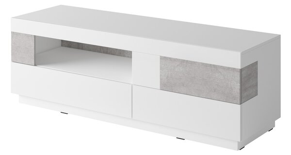TV asztal Stacey Typ 41 (beton + fehér). 1030493
