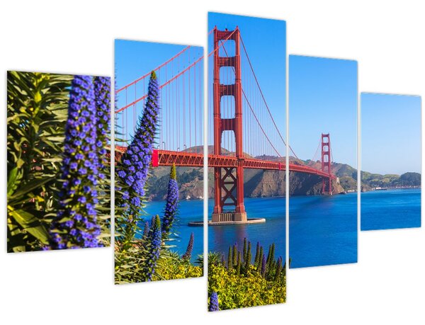 Kép - Golden Gate híd, San Francisco (150x105 cm)